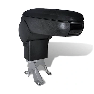 Abbildung von vidaXL Auto Armlehne mit Staufach Schwarz Mittelarmlehne Mittelkonsole Konsole