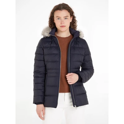 Abbildung von Tommy Hilfiger TYRA WITH FUR Daunenjacke, Damen, Größe: XS, Desert sky