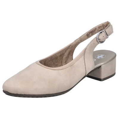 Abbildung von Rieker Pumps, Damen, Größe: 37, Beige Schuhe