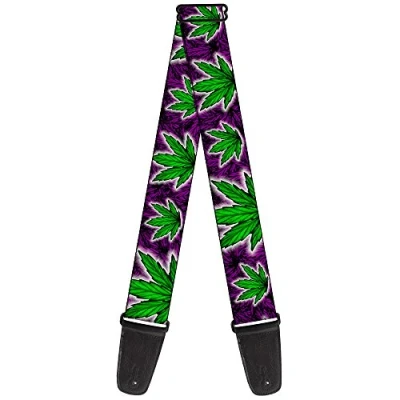 Abbildung von buckle down Gitarrengurt 34 60&quot; Marijuana Haze Purple