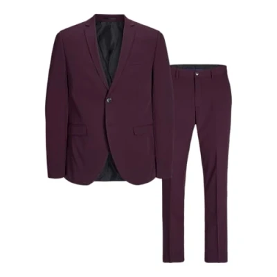 Abbildung von Jack &amp; Jones Jprfranco SUIT Anzug, Herren, Größe: 66, Vineyard wine