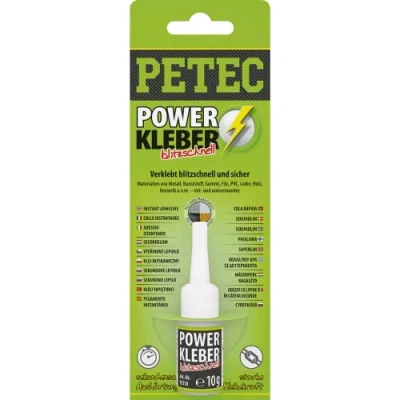 Abbildung von PETEC 93410 Sekundenkleber Tube farblos silikonfrei 10