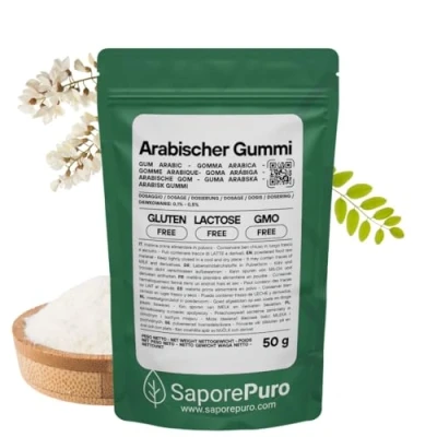 Abbildung von Saporepuro gummi Arabicum pulver 50 gr Arabischer Arabic gum powder