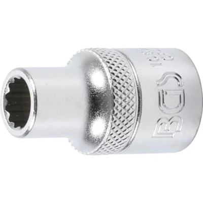 Abbildung von BGS 10629 Steckschlüssel Einsatz Zwölfkant 12,5 mm (1/2&quot;) SW 9