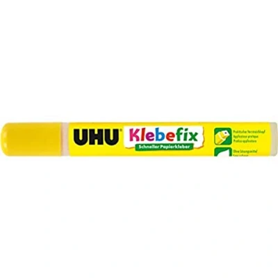 Abbildung von UHU klebefix, Lösungsmittelfreier Klebepen, transparent, 25 g