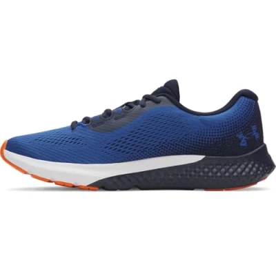 Abbildung von Under Armour Charged Rogue 4 Herren Sneaker, (432) Tech Blue/Midnight Navy/Team Orange, 42 EU
