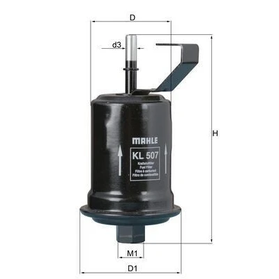 Abbildung von Kraftstofffilter KNECHT KL 507