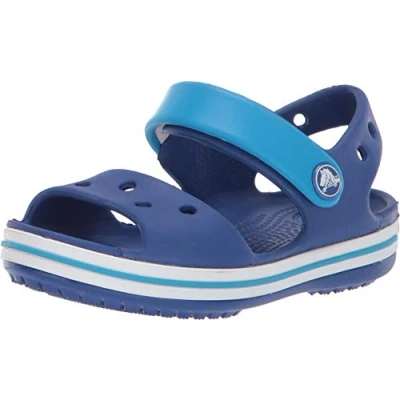 Abbildung von Crocs Unisex Kinder Crocband Kids Sandalen, Cerulean Blue Ocean, 23/24 EU