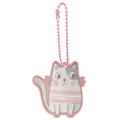 Abbildung von Moses. Verlag Reflektor Aufkleber Glimmis Kätzchen Pink 38158, reflektierend, Pink, (1tlg), sichtbar aus 125m Entfernung, z. B. an Kinderwagen, Rucksack, Taschen