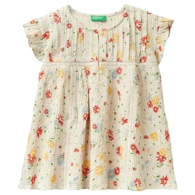 Abbildung von United Colors of Benetton Mädchen s/m 5rfgcq02s Hemd, Mehrfarbig, 66 Karat, L