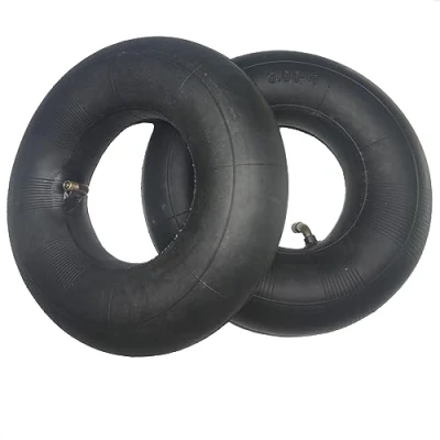 Abbildung von 2 Stück Schlauch 3.00 4&#039;&#039; 260x85mm,10 x 3&#039;&#039; Innenschlauch für Sackkarrenrad Standardschlauch mit Winkelventil Ersatzschlauch Sackkarrenreifen