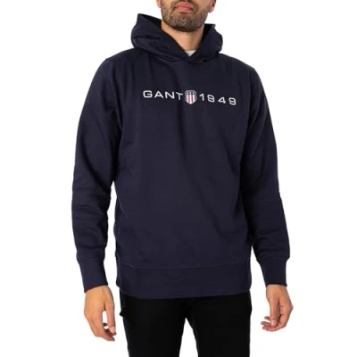 Abbildung von GANT Printed Graphic Sweatshirt, Herren, Größe: Medium, Evening blue