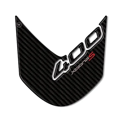 Abbildung von labelbike 3D Aufkleber zum Schutz und zur Dekoration des Motorrad Kotflügels, kompatibel mit KYMCO XCITING S 400 2018 2023