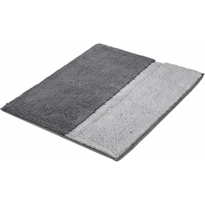 Abbildung von Kleine Wolke Badematte &quot;Life&quot;, Höhe 20 mm, rutschhemmend beschichtet, fußbodenheizungsgeeignet, Badteppich, Streifen, Hoch Tief Effekt