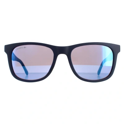 Abbildung von Lacoste Unisex L929SEOG 421 Sonnenbrillen Plastik Blau Quadratisch