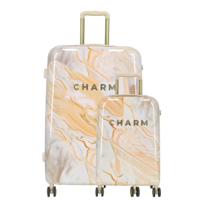 Abbildung von Charm London Marble Trolley Set creme