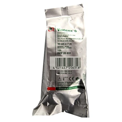 Abbildung von Varicex S Zinkleimbinde 7mx10cm 20631