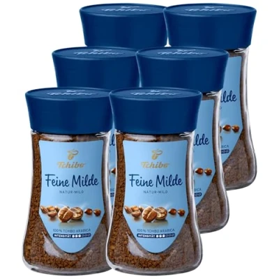 Abbildung von Tchibo Feine Milde Löslicher Kaffee 6x 100g
