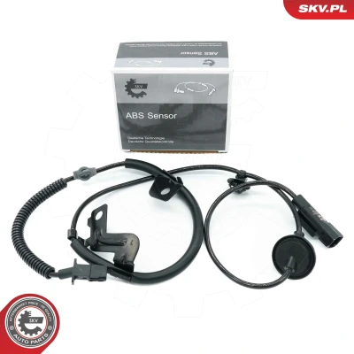 Abbildung von ESEN SKV 06SKV432 ABS Sensor Hinterachse links 2 930 1025 schwarz Kunststoff MITSUBISHI: Outlander SUV, Lancer 8 Limousine, ASX JEEP: Compass