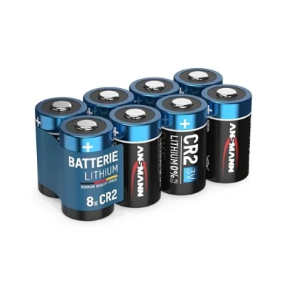 Abbildung von ANSMANN AG Batterien CR2 Lithium, 8 Stück, Spezial Batterie