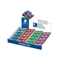 Abbildung von 20 x Staedtler Keilspitzer Metall sortiert