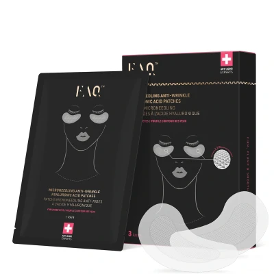 Abbildung von FAQ™ Hyaluron Serum Microneedling Anti Wrinkle Hyaluronic Acid Patches For Under Eyes