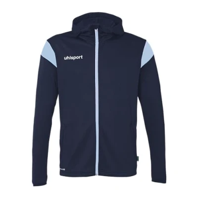 Abbildung von uhlsport Unisex Squad 27 Track Hood Sport Jacke, Marine/skyblau, XL EU