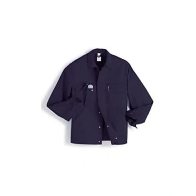 Abbildung von BP Workwear Basic 1485 060 10 Arbeitsjacke Verdeckte Druckknopfleiste Reine Baumwolle Normale Passform Größe: 24/25 Farbe: dunkelblau