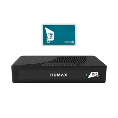 Abbildung von Humax Tivumax LT HD 3800S2 Full DVB S2 Sat Receiver mit aktiver Tivusat Karte