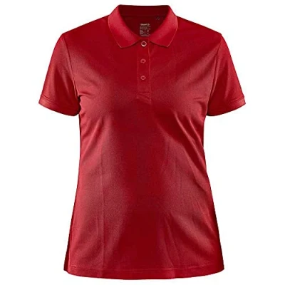 Abbildung von Craft Damen Core Unify Poloshirt Polohemd, hellrot, M