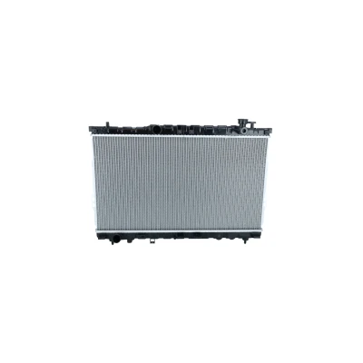 Abbildung von NRF 53357 Kühler, Motorkühlung Aluminium 725 400 19 Kühlrippen gelötet HYUNDAI: Santa Fe I