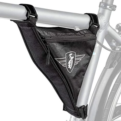 Abbildung von Zündapp Fahrradtasche Dreiecks Rahmentasche (1 tlg), mit Klett Oberrohrtasche