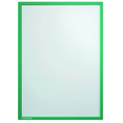 Abbildung von FRANKEN Dokumentenhalter Frame It ECO, DIN A4, magnetisch, 10 Stück, farblich sortiert, ITH4M/10 99