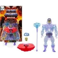 Abbildung von Masters of Universe Origins Actionfigur Invisible Skeletor aus der Cartoon Kollektion, ca. 14 cm groß, Bösewicht TV Serie 1980er, Klares Design mit zahlreichen Details und Alternativgesicht, JBM86