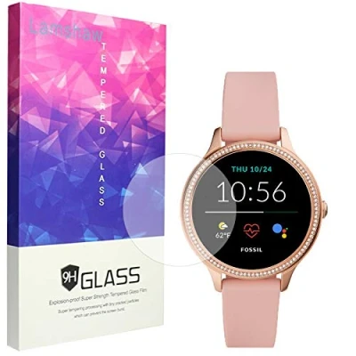 Abbildung von LvBu Displayschutzfolie Kompatibel für Fossil Gen 5E Smartwatch, 9H Härte Panzerglas Schutzfolie Damen Smartwatch (3 Pack)