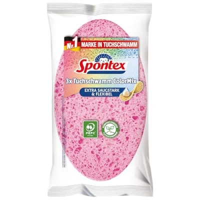 Abbildung von Tex Tuchschwamm ColorMix 19000022 sortiert 3 Stück