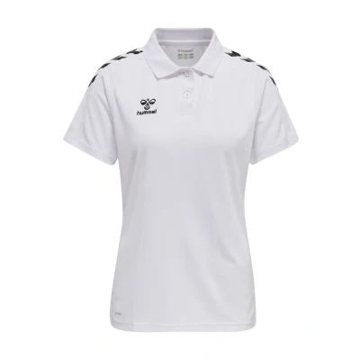 Abbildung von Hummel Hmlcore XK Functional Poloshirt, Damen, Größe: XXL, White