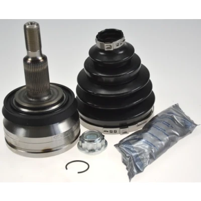 Abbildung von LÖBRO 303993 Gelenksatz mit Mutter TPE (thermoplastischer Elastomer) VOLKSWAGEN: Transporter 5 Bus, Kastenwagen, Multivan (7HM