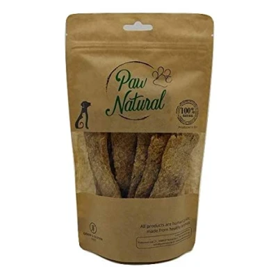 Abbildung von Paw Natural Hunde Leckerlis 150g Gans Streifen 100% Gluten &amp; getreidefrei aus frischem Fleisch gesunder Tiere
