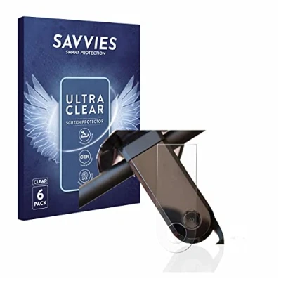 Abbildung von Savvies 6 Stück Schutzfolie für NIU KQi3 Sport Displayschutz Folie Ultra Transparent
