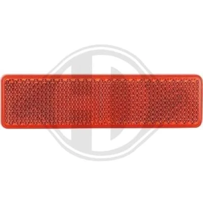 Abbildung von DIEDERICHS 4497096 Rückstrahler beidseitig RENAULT: Trafic 3 Kastenwagen, MASTER 2 Bus, Kasten, OPEL: Movano A Vivaro B Combi