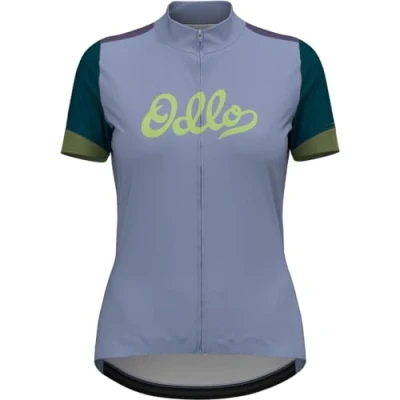 Abbildung von ODLO Essential Cyclingtrikot, Damen, Größe: 42, Blue heron
