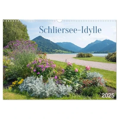 Abbildung von Schliersee Idylle (Wandkalender 2025 DIN A3 quer), CALVENDO Monatskalender