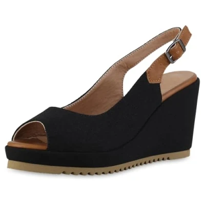 Abbildung von VAN HILL 841550 Keilsandalette Schuhe