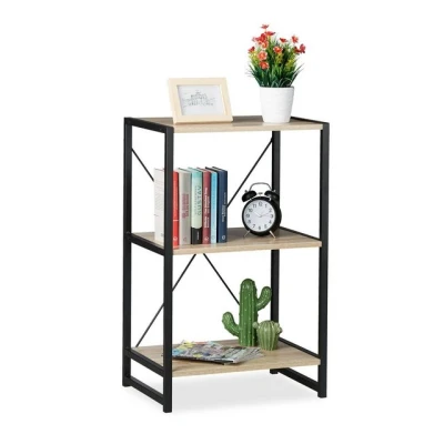Abbildung von relaxdays Standregal mit 3 Etagen