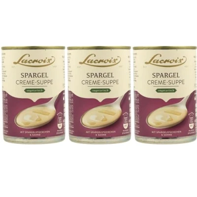 Abbildung von Lacroix Spargel Creme Suppe 3x400ml
