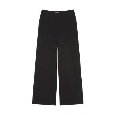 Abbildung von Marc O&#039;Polo WIDE Fitted AT Waist WITH Darts Stoffhose, Damen, Größe: 42, Black