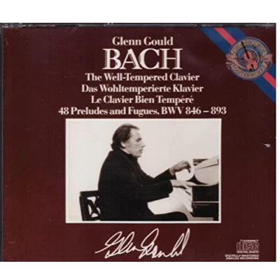 Abbildung von Das Wohltemperierte Klavier BWV 846 893 Glenn Gould