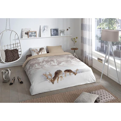 Abbildung von good morning Wendebettwäsche &quot;Winter&quot;, (2 tlg.), 100% Baumwolle/ Flanell (Biber)