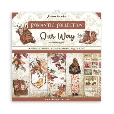 Abbildung von Scrapbooking Small Pad 10 sheets cm 20,3X20,3 (8&quot;X8&quot;) Our way